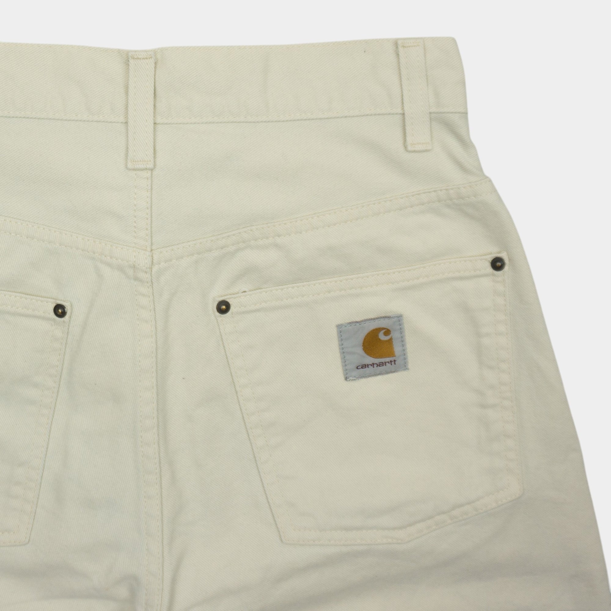 Carhartt WIP Derby Бежови Широки Панталони