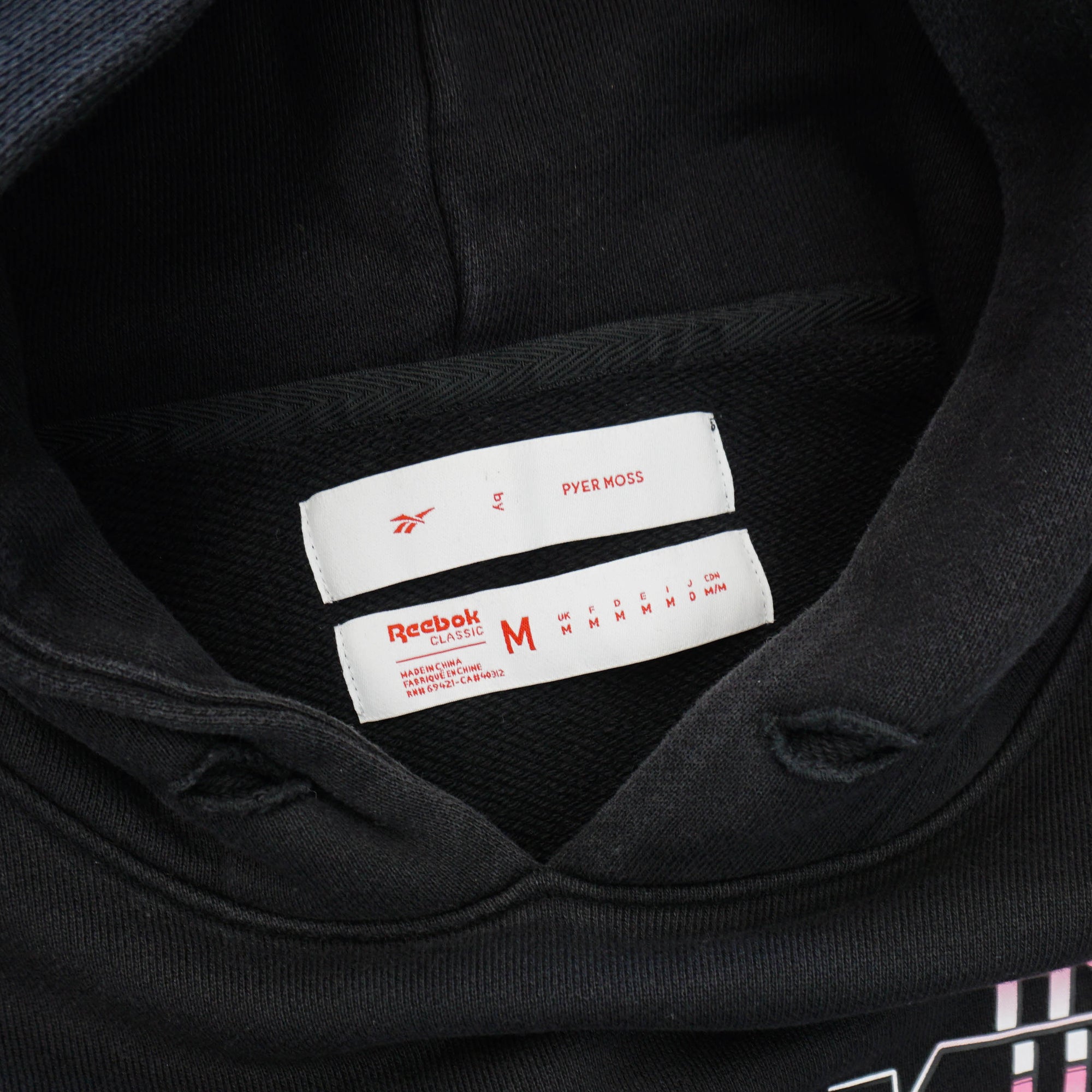 Reebok Pyer Moss Hoodie