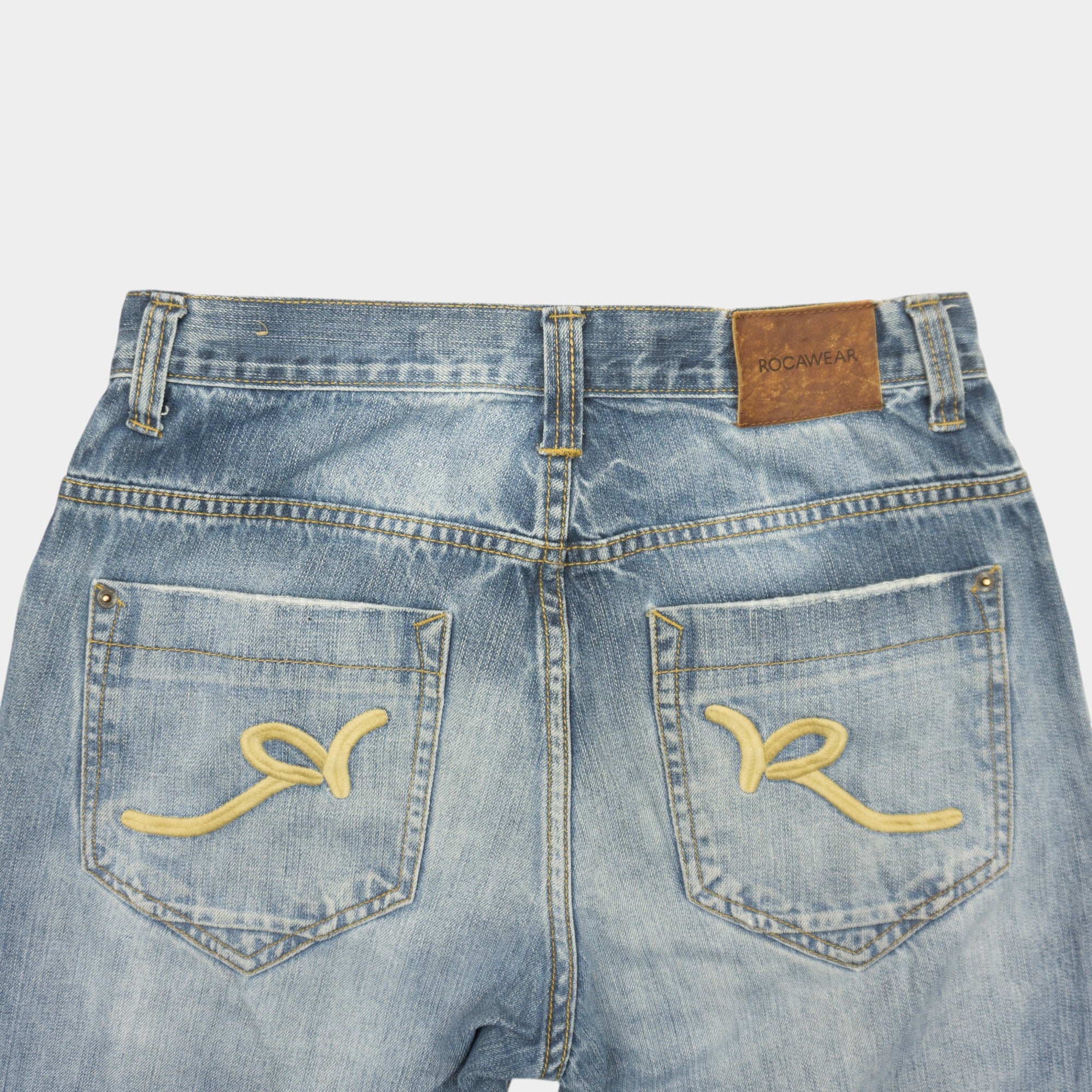 Rocawear Washed Сини Дънки