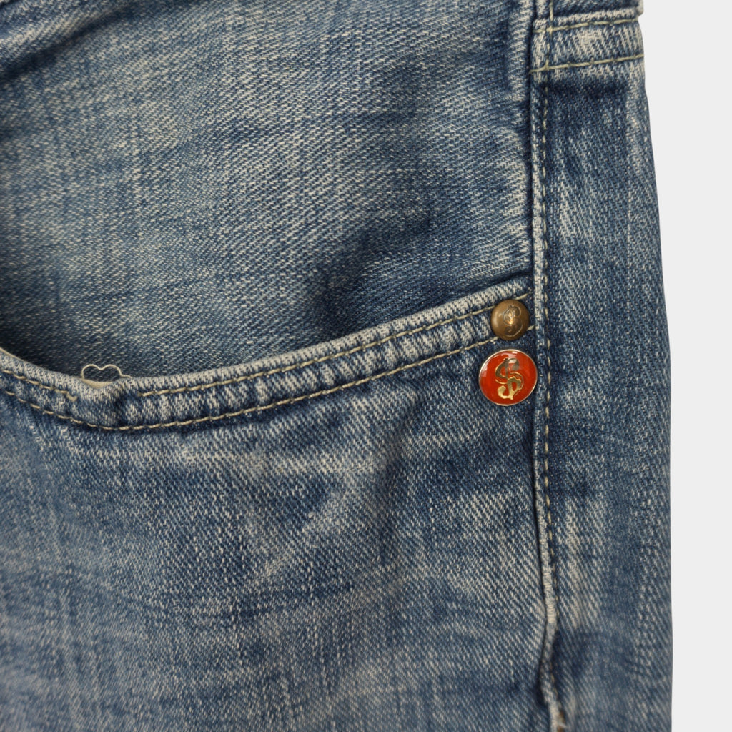 Pepe Jeans X Andy Warhol Сини Дънки
