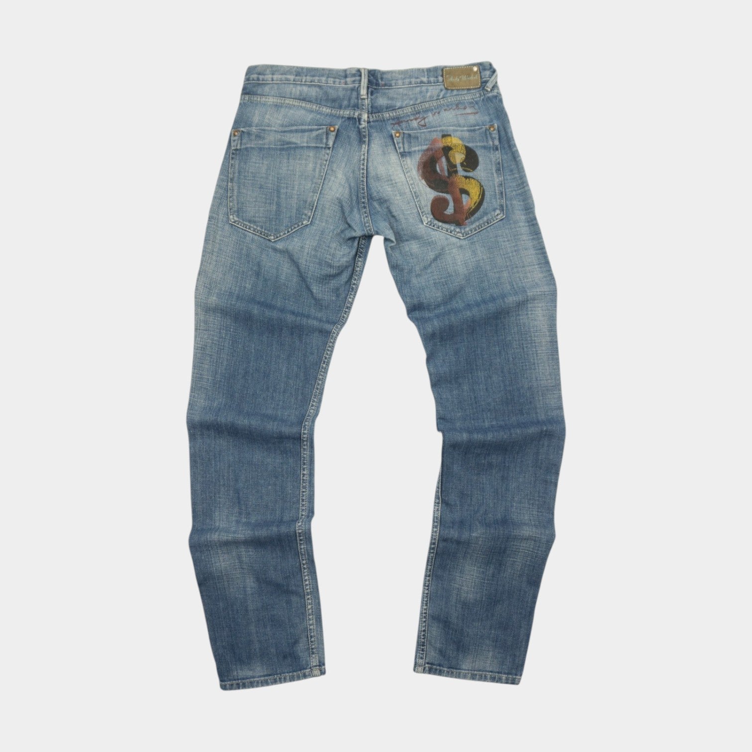 Pepe Jeans X Andy Warhol Сини Дънки