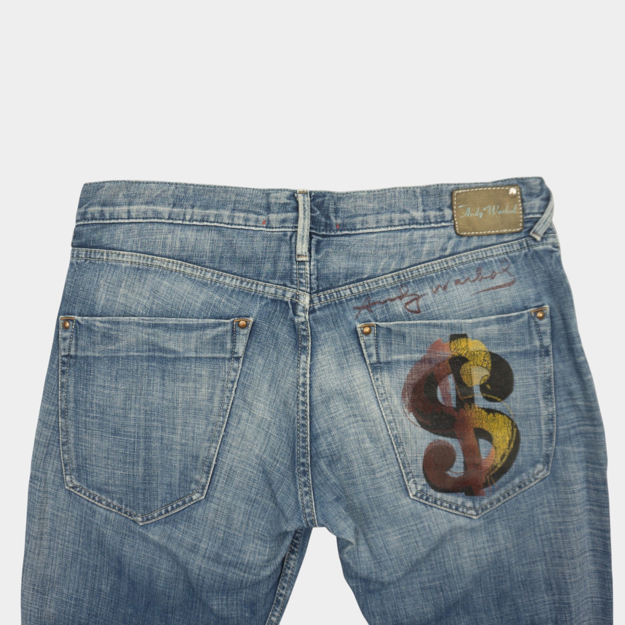 Pepe Jeans X Andy Warhol Сини Дънки
