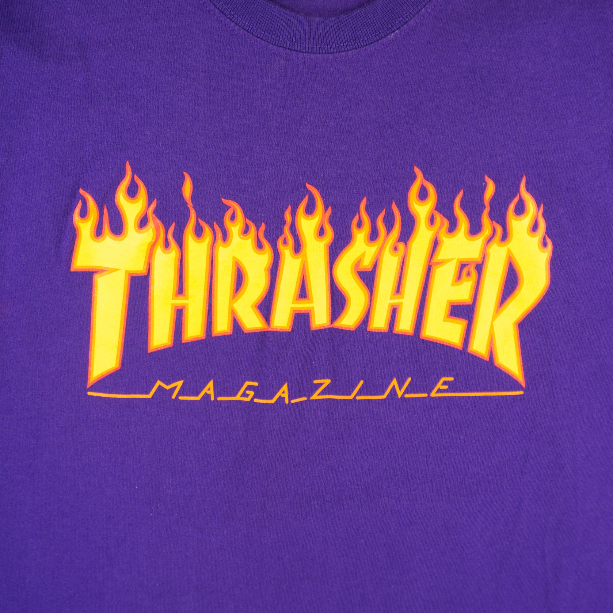Thrasher Лилава Тениска