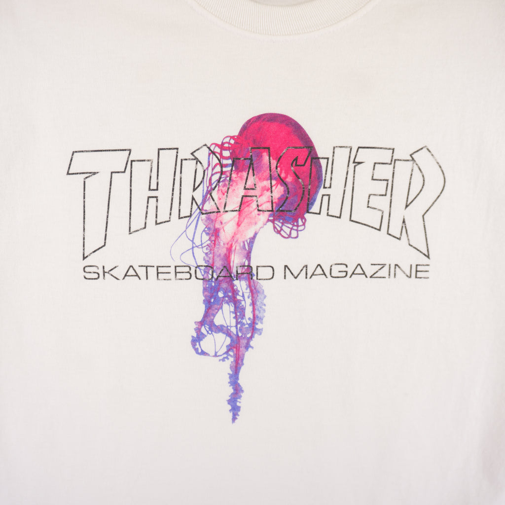 Thrasher Бяла Тениска