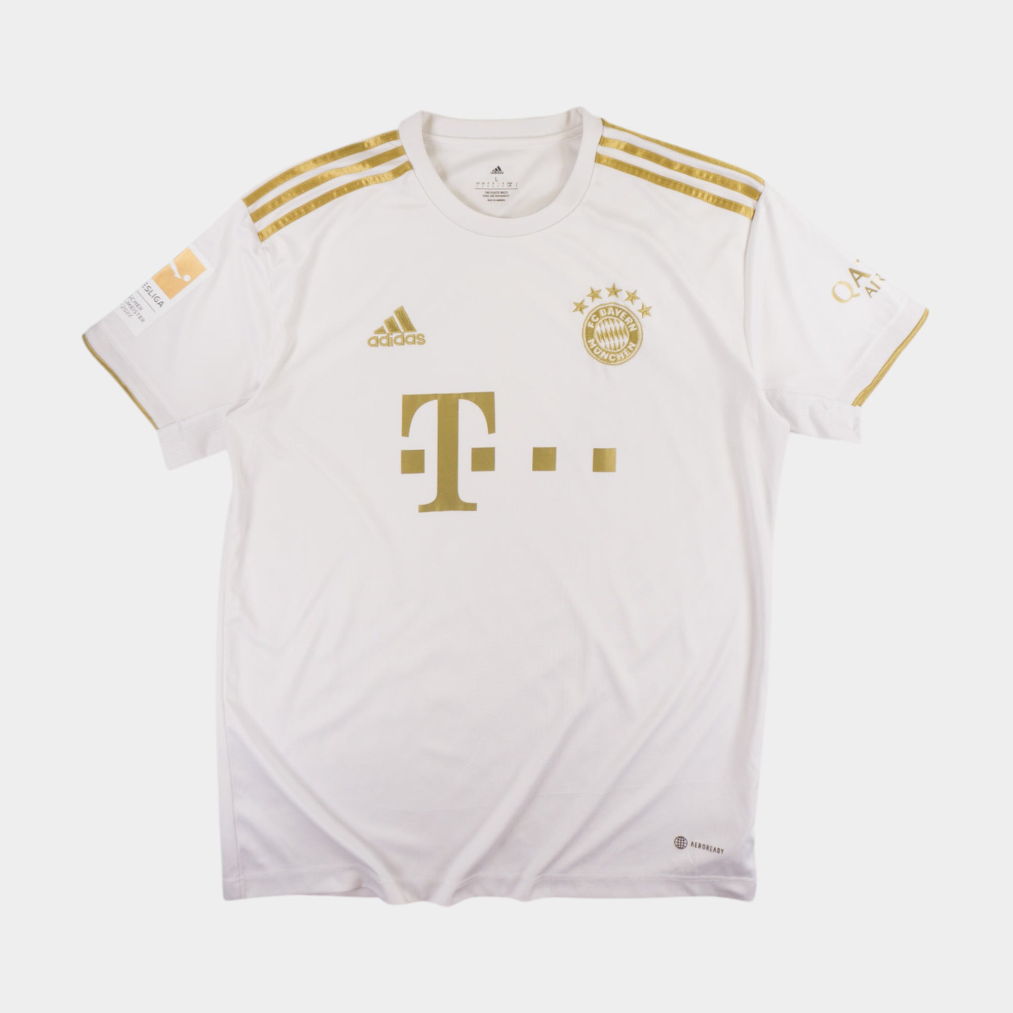 Adidas Bayern Munchen Бяло Джърси