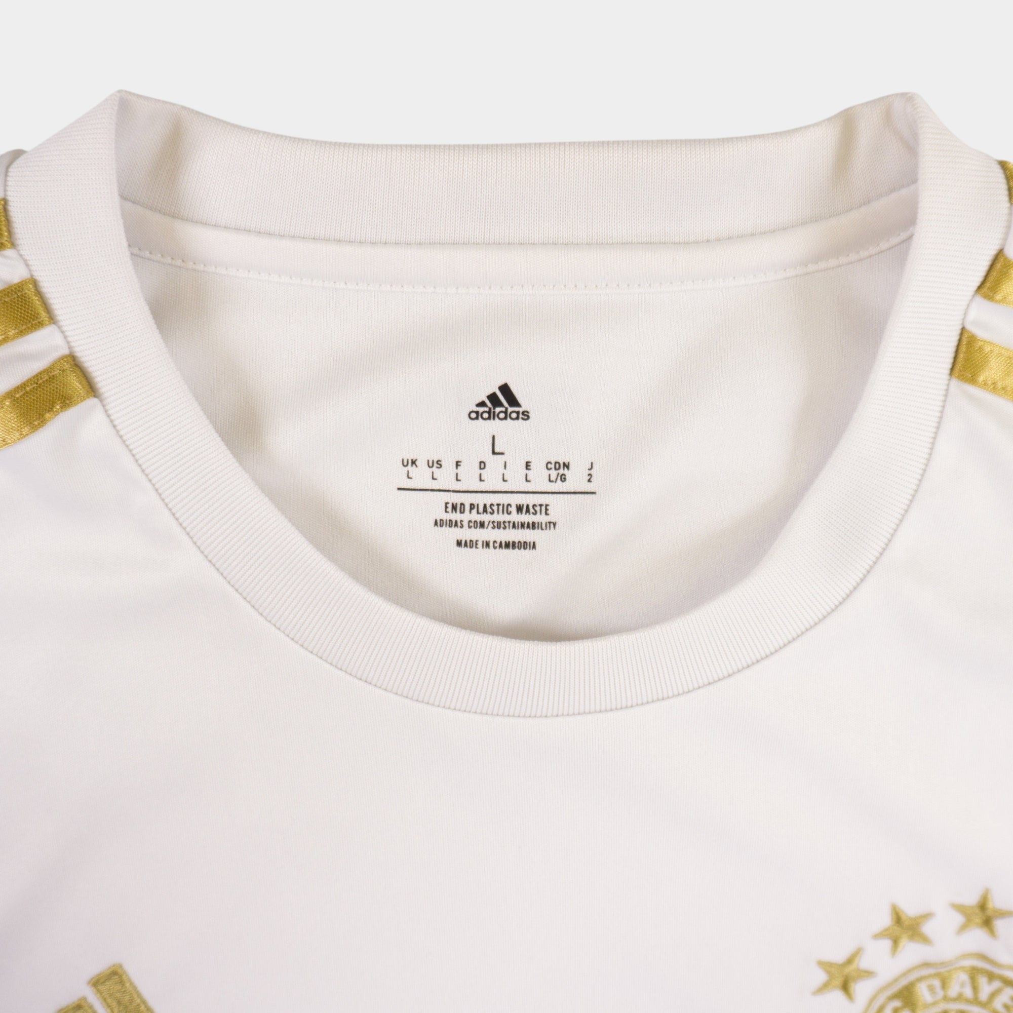 Adidas Bayern Munchen Бяло Джърси