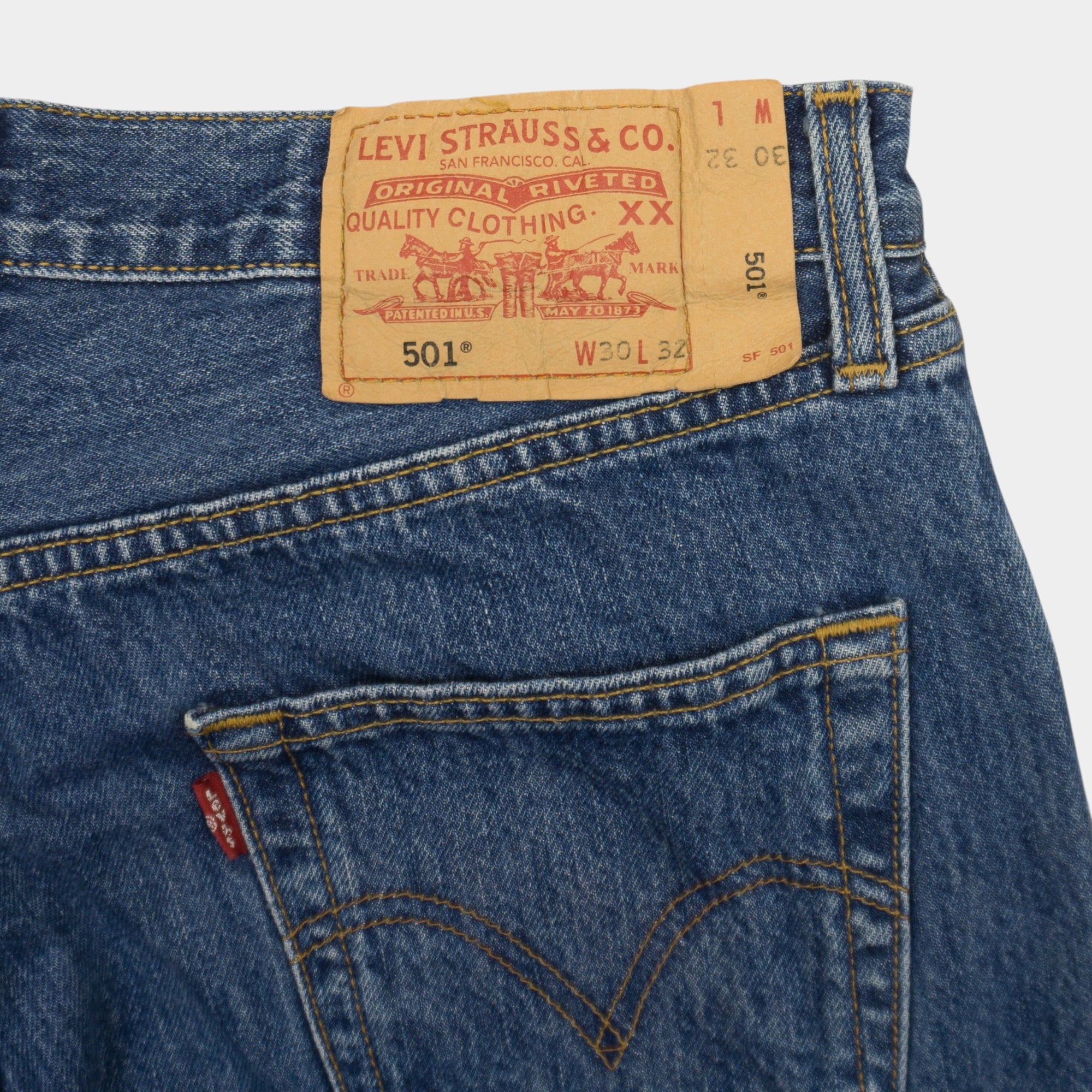 Levi's 501 Vintage Сини Дънки