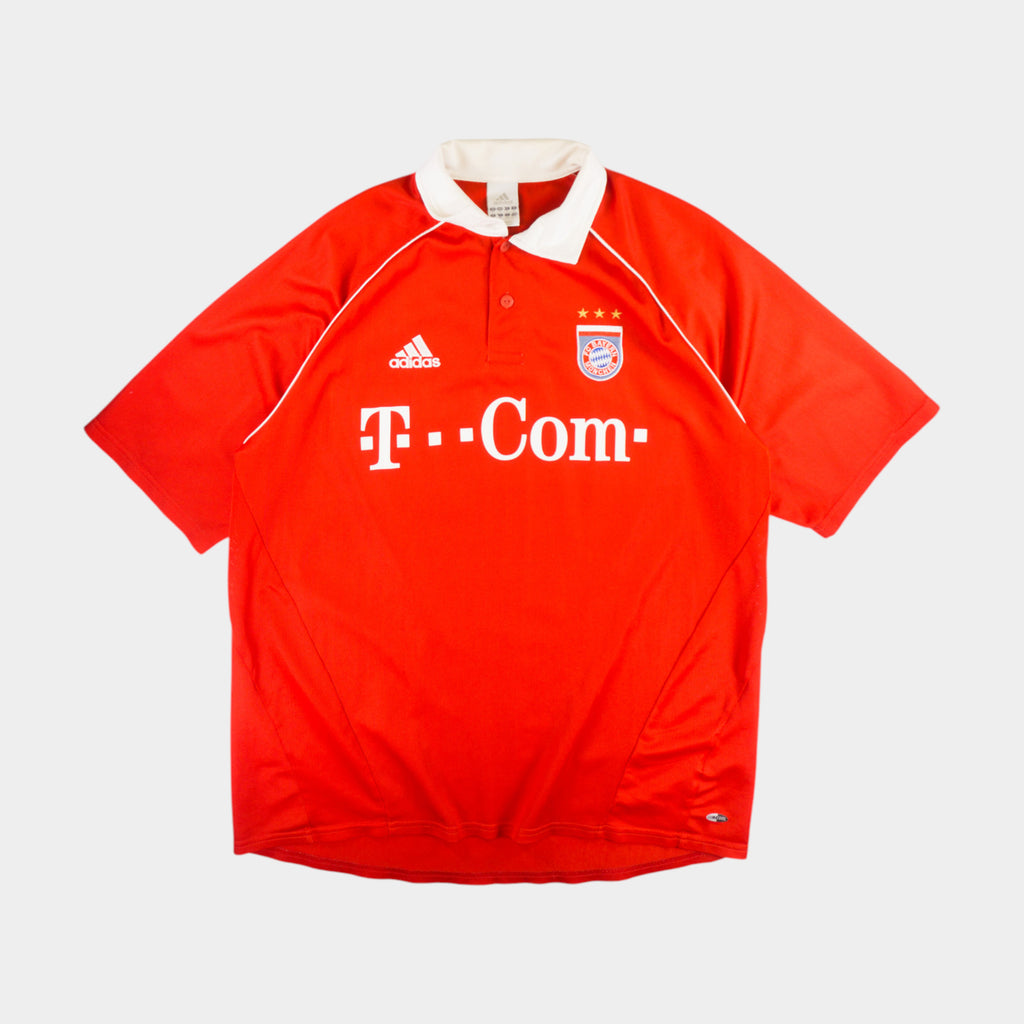 Adidas Винтидж 2000-те FC Bayern Munich Червено Джърси