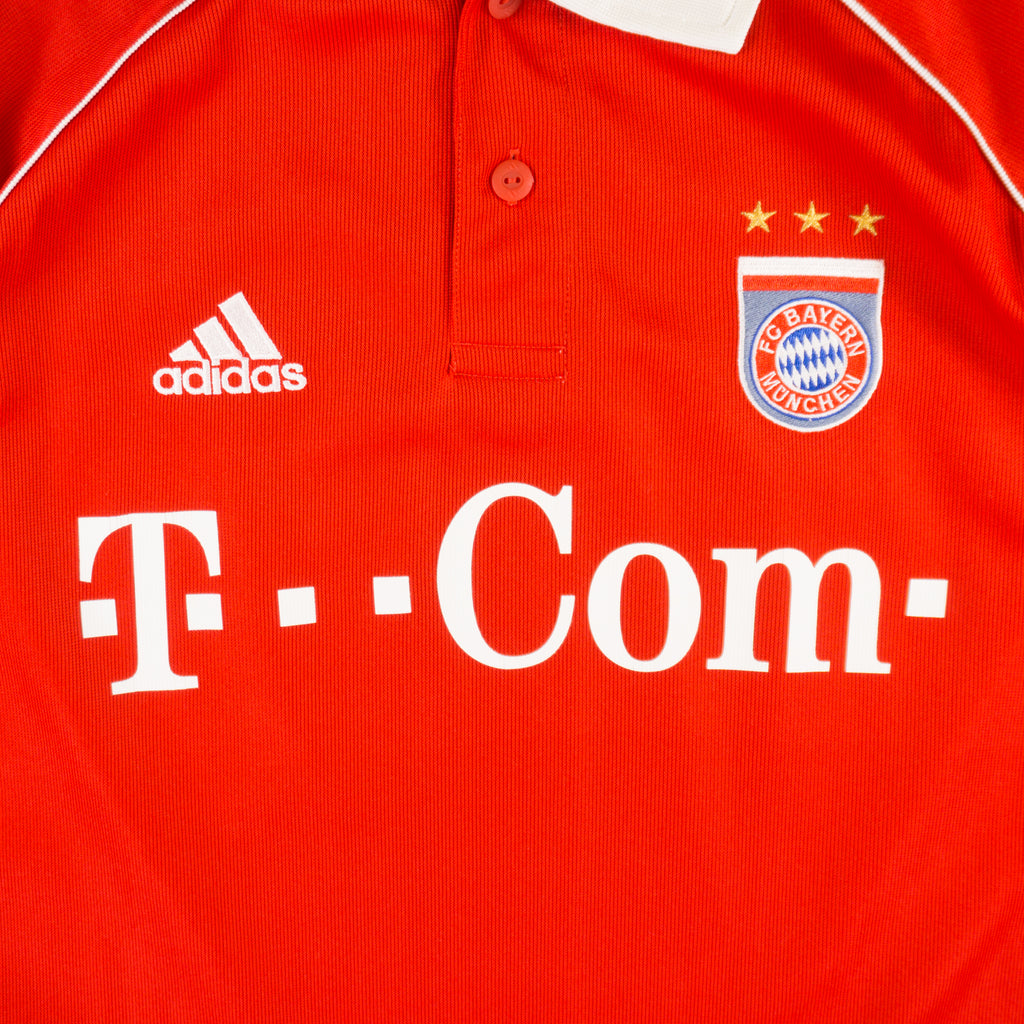 Adidas Винтидж 2000-те FC Bayern Munich Червено Джърси