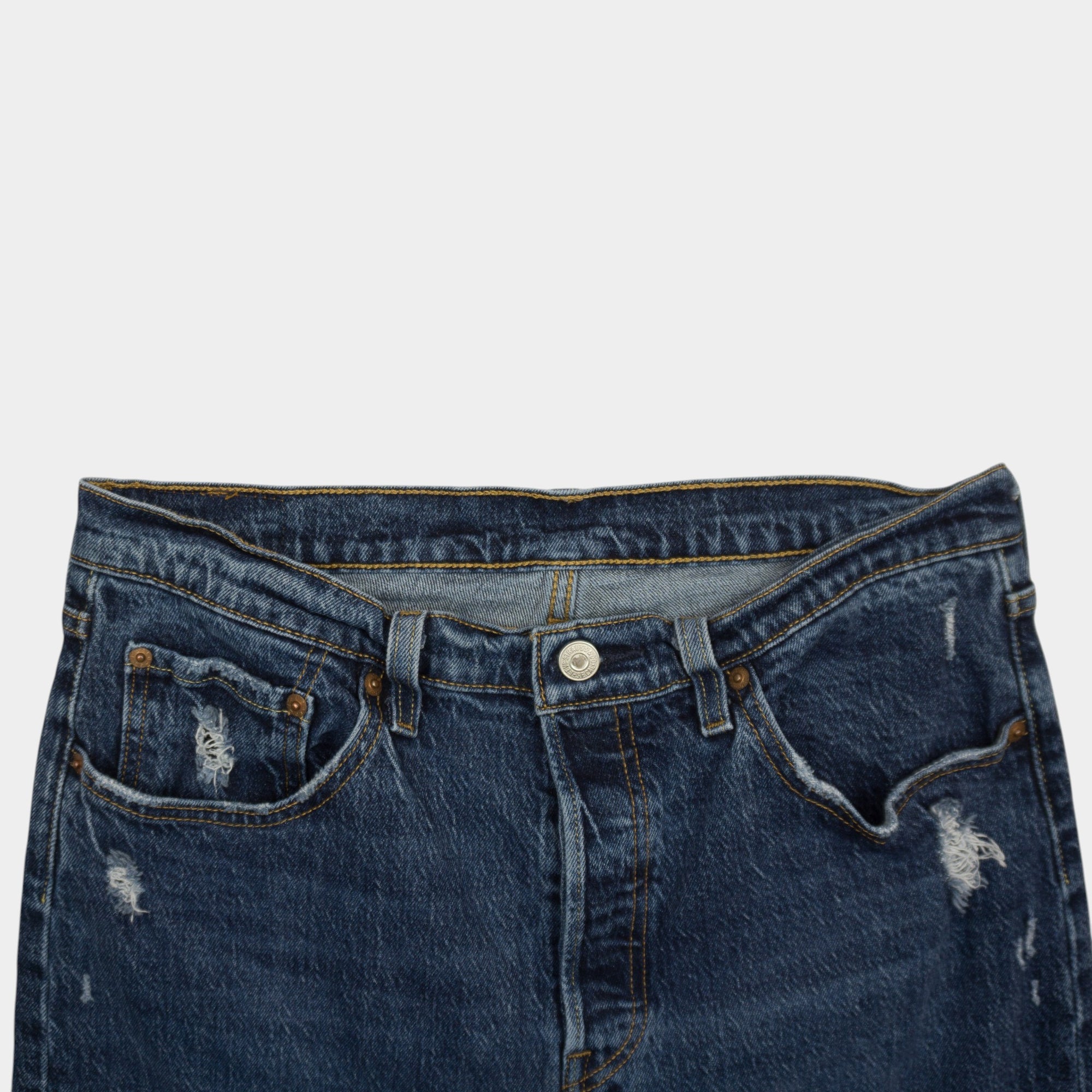 Levi's 501 Vintage Тъмно Сини Дънки