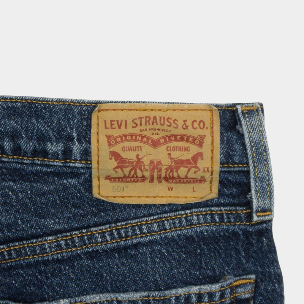 Levi's 501 Vintage Тъмно Сини Дънки
