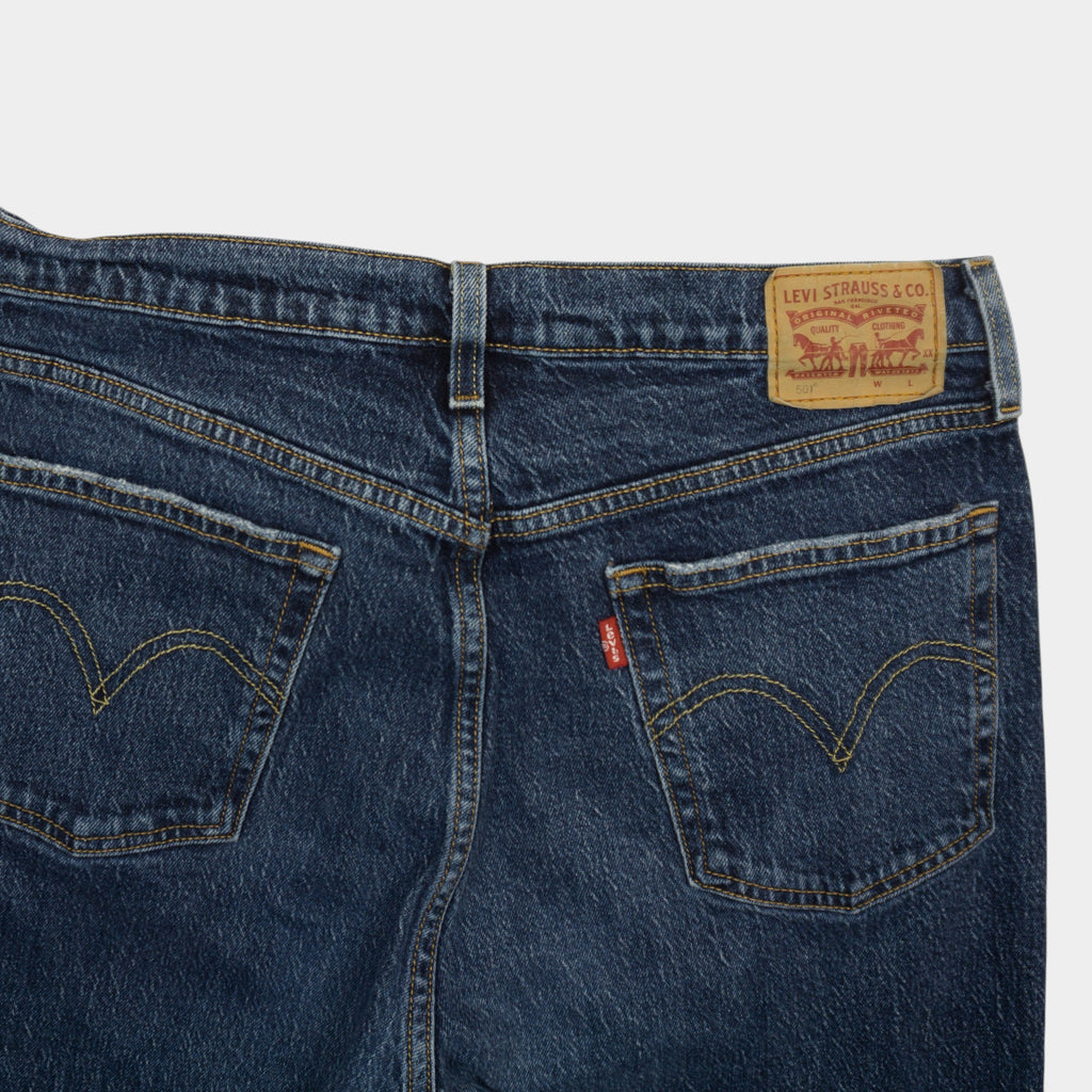 Levi's 501 Vintage Тъмно Сини Дънки