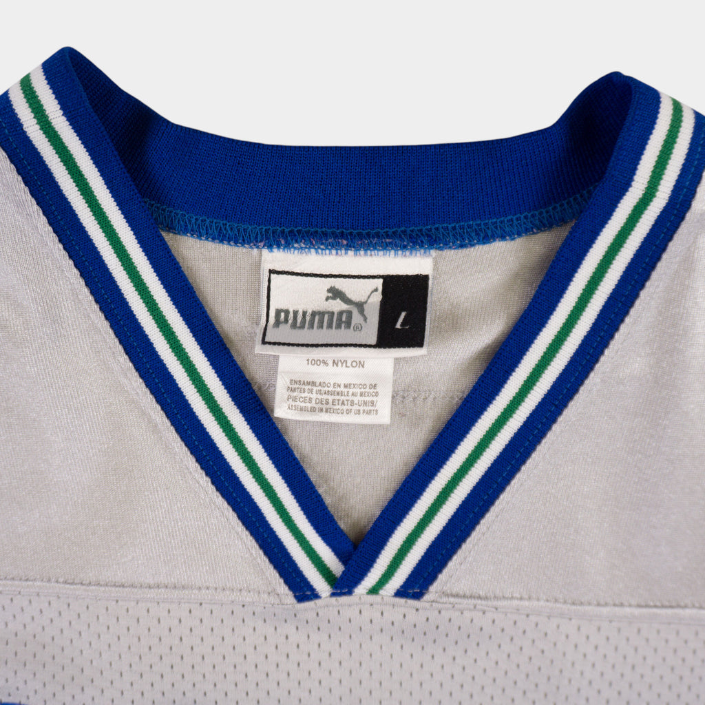 Puma X NFL Seattle Seahawks Винтидж 90-те Сиво Джърси