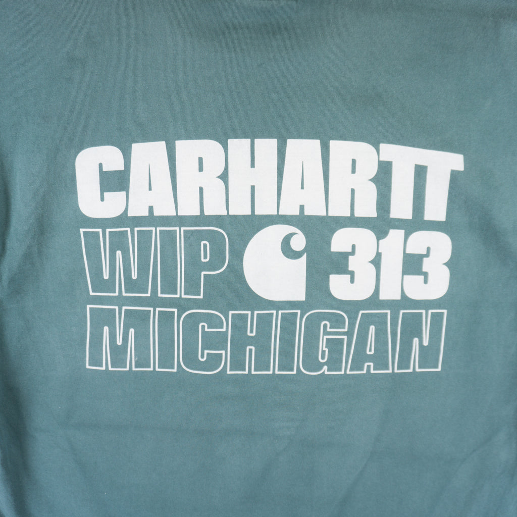 Carhartt WIP Зелена Тениска