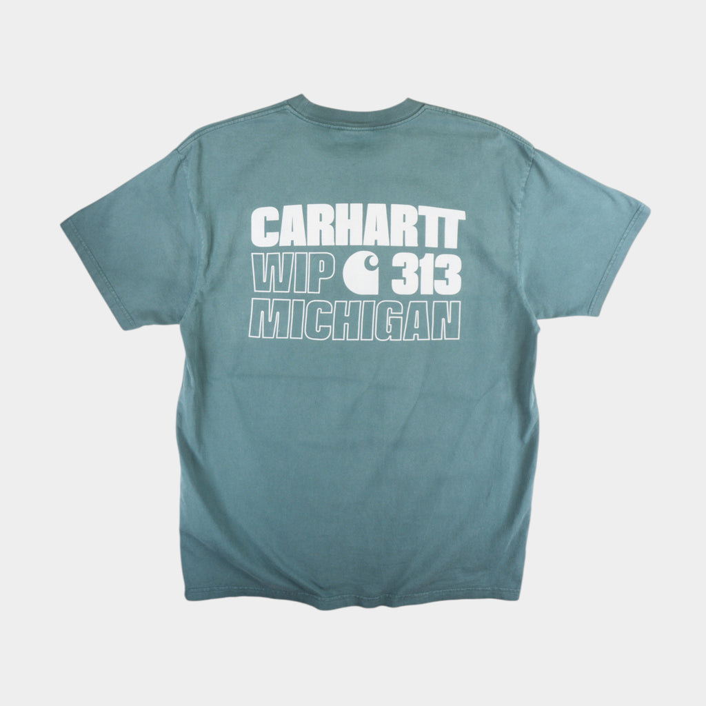 Carhartt WIP Зелена Тениска