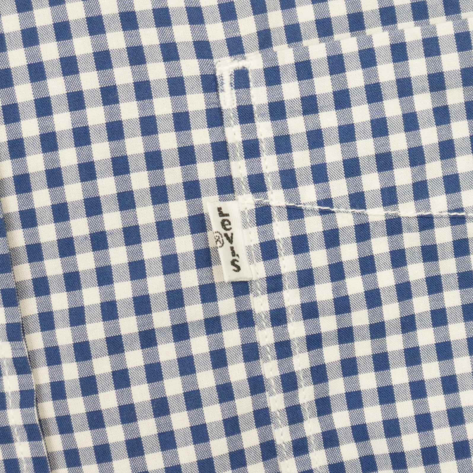 Levi's Синя Карирана Риза с Дълъг Ръкав