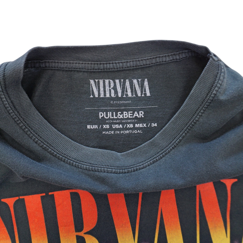 Pull & Bear X Nirvana Тениска