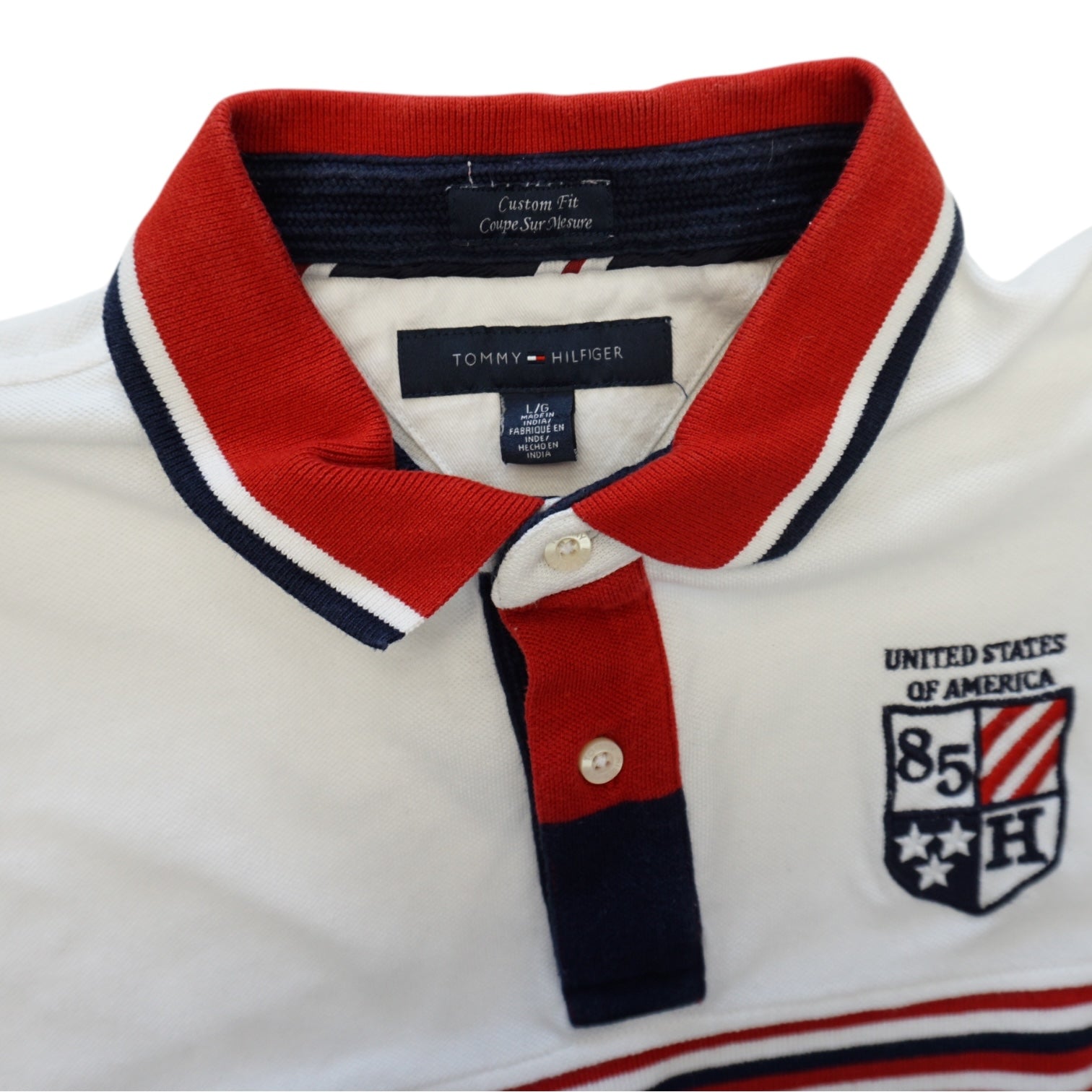 Tommy Hilfiger USA Тениска с Яка