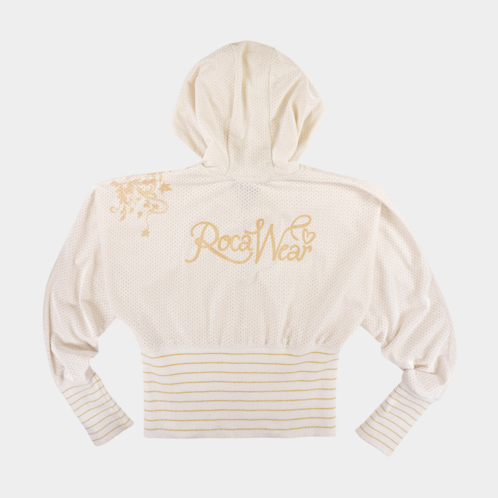 Rocawear Винтидж 2000-те Бял Суичър