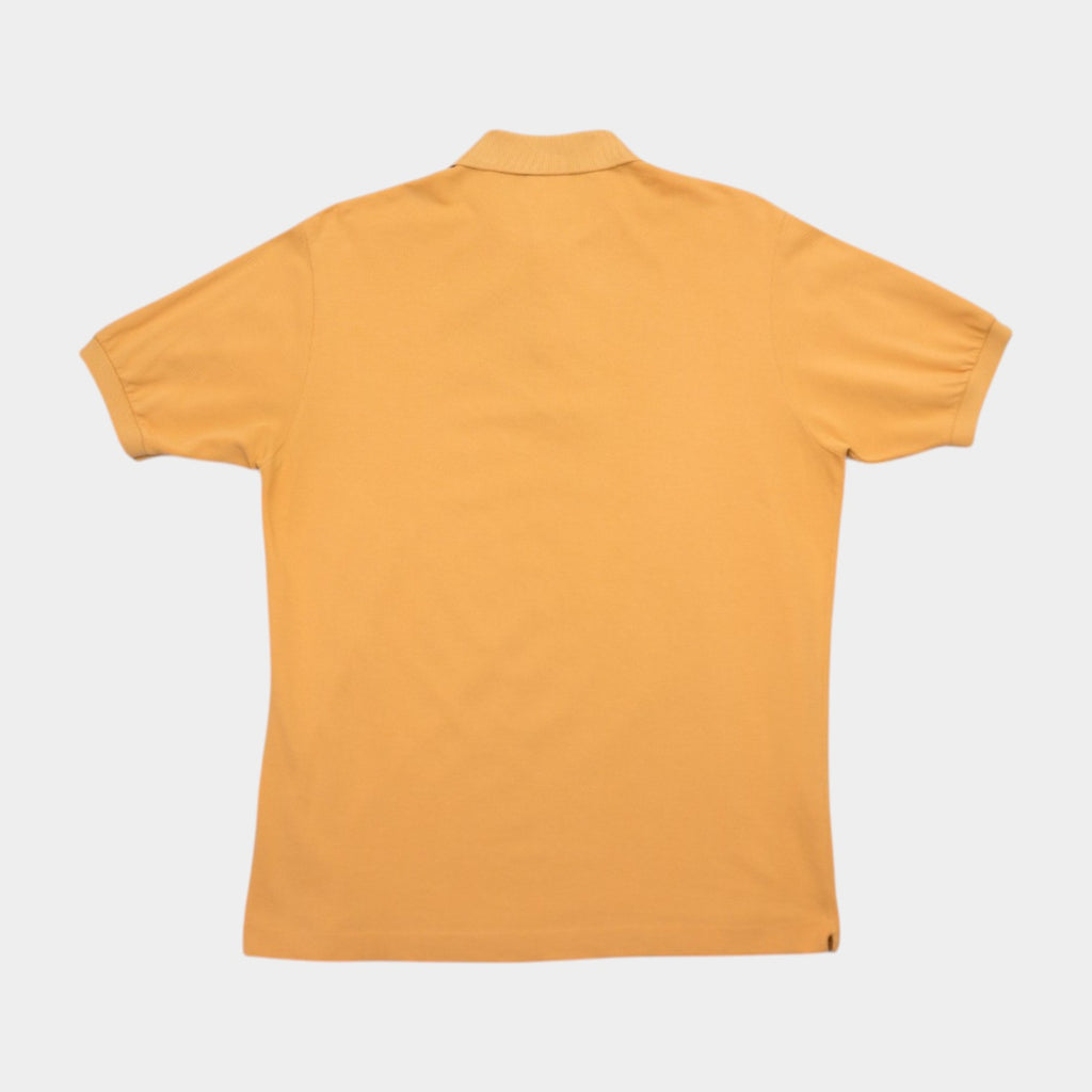 Lacoste Vintage Оранжева Тениска с Яка с Бродирано Лого