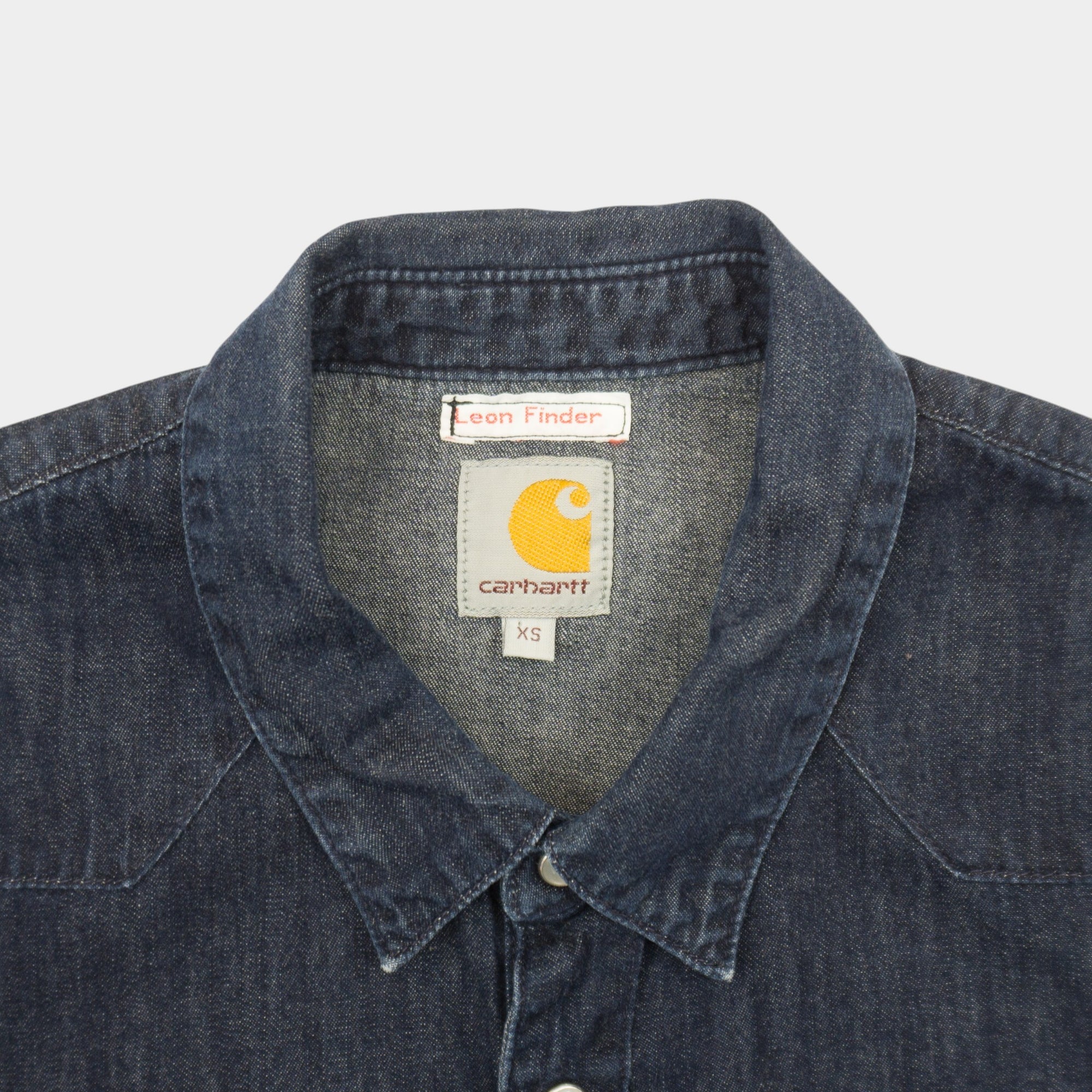 Carhartt Howdy Синя Каубойска Риза с Дълъг Ръкав