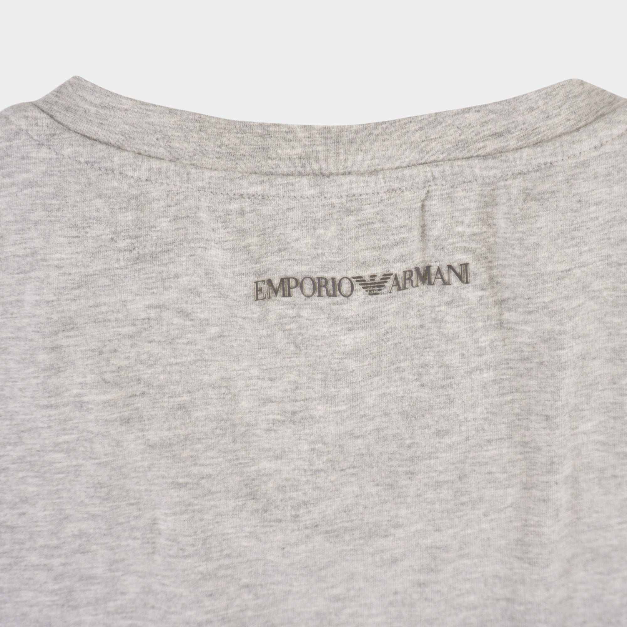 Emporio Armani Сива Тениска с Графика