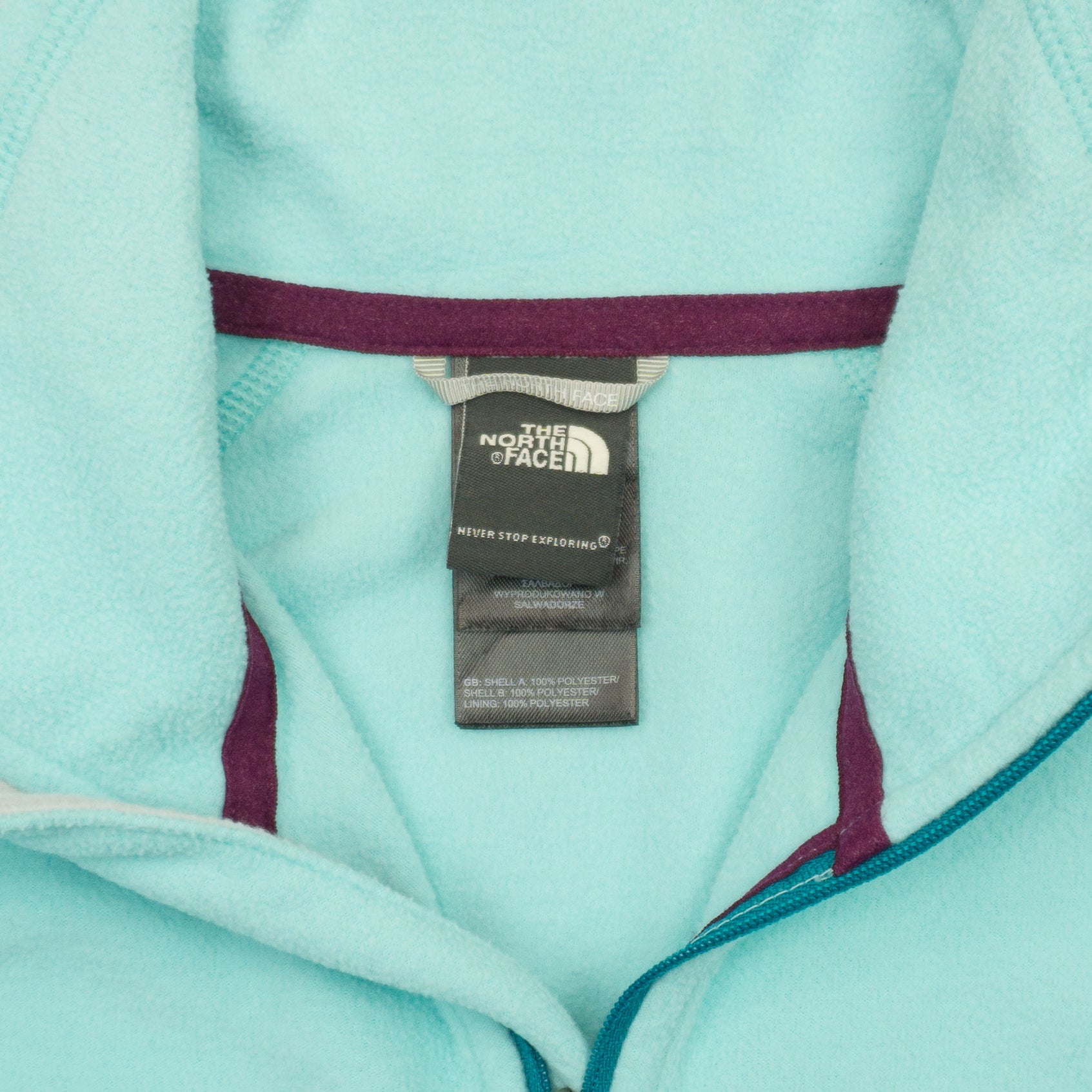 The North Face Син Полар с Бродирано Лого