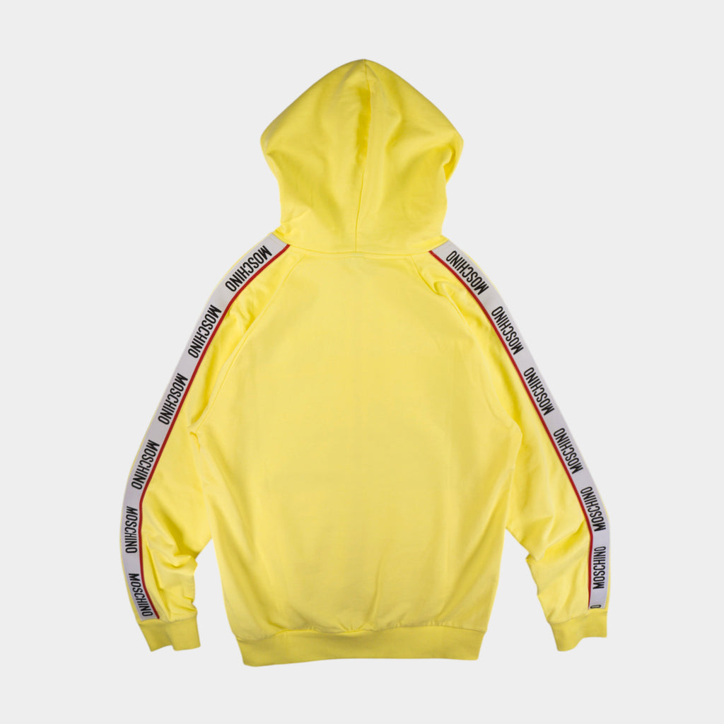 Moschino Жълт Суичър с Цип