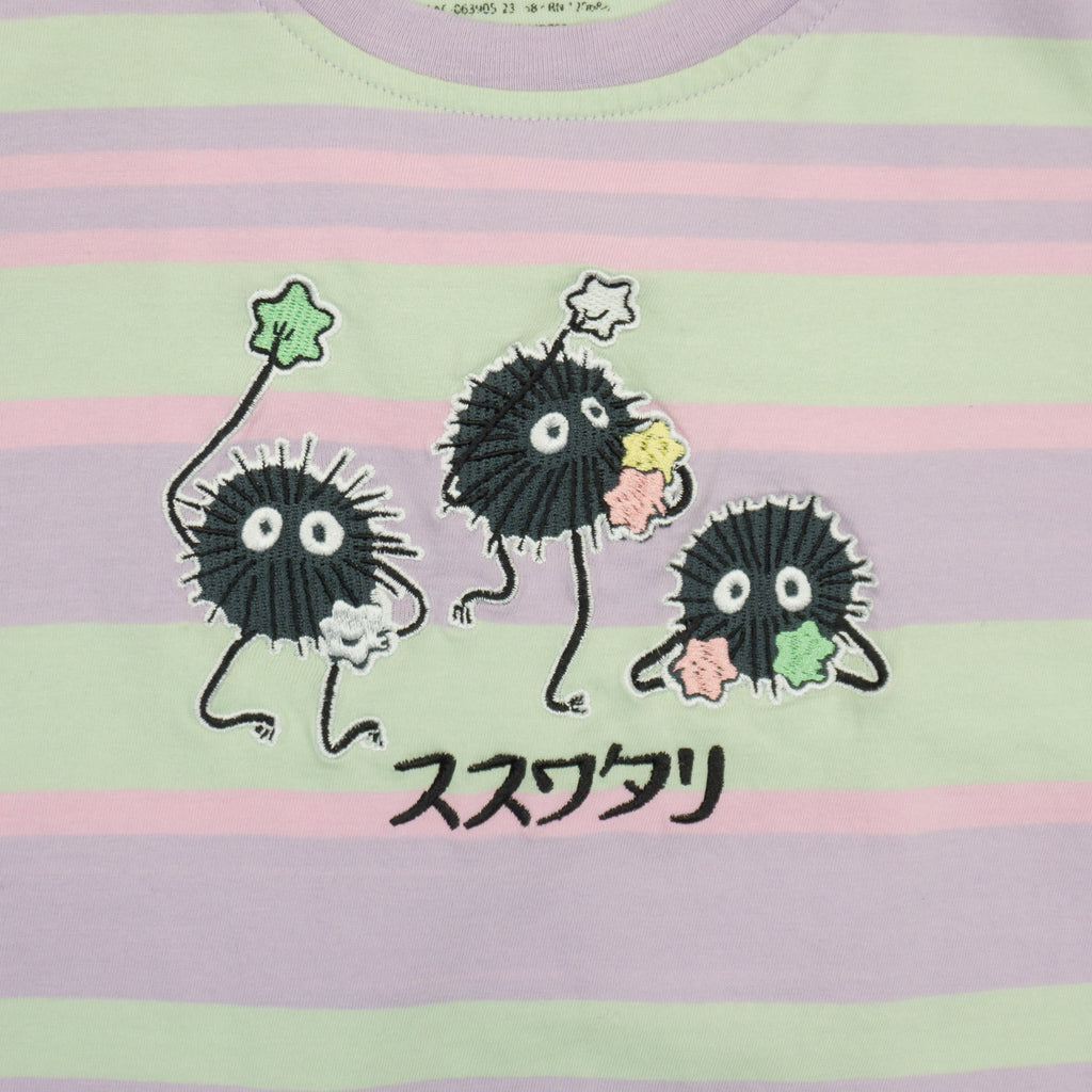 Spirited Away Раирана Тениска с Бродерия