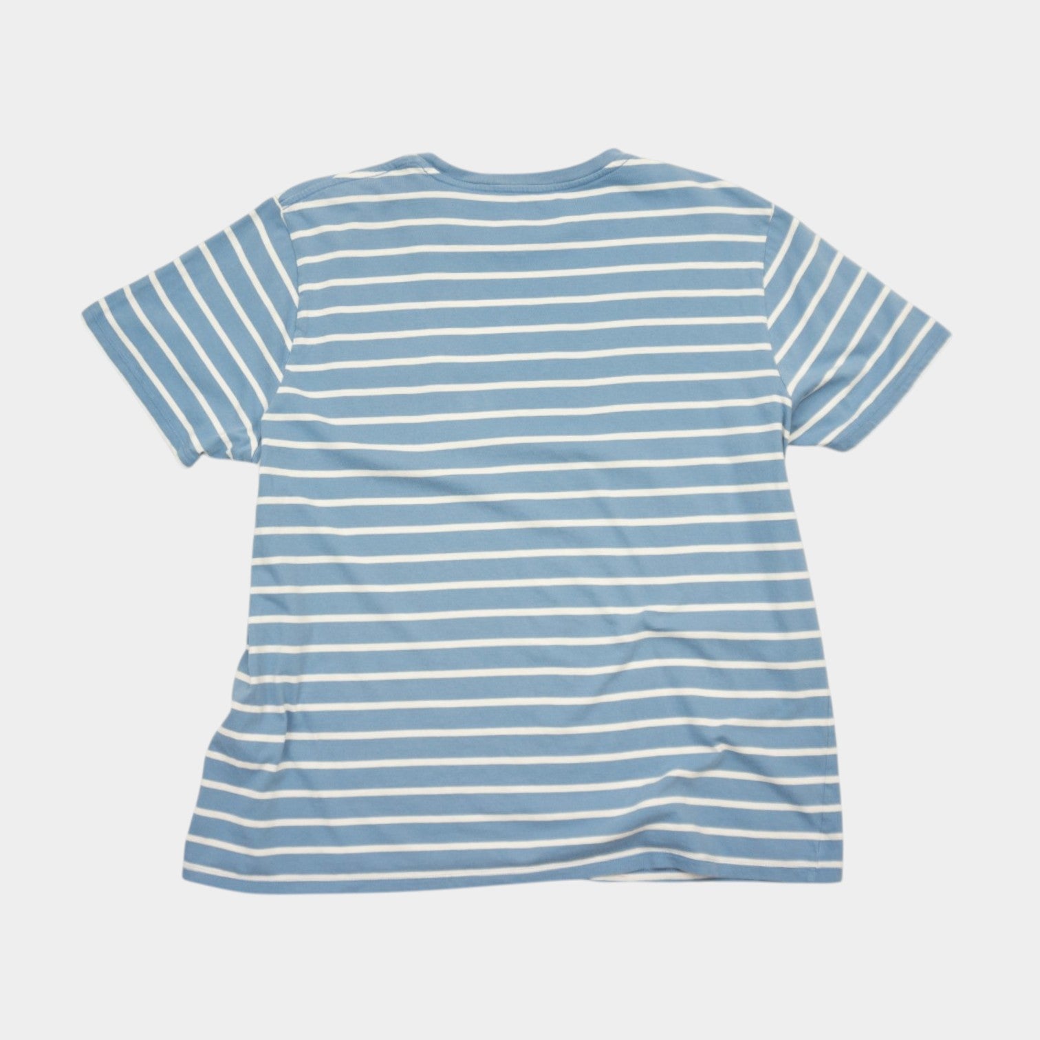 Levi's Раирана Синя Тениска с Джобче