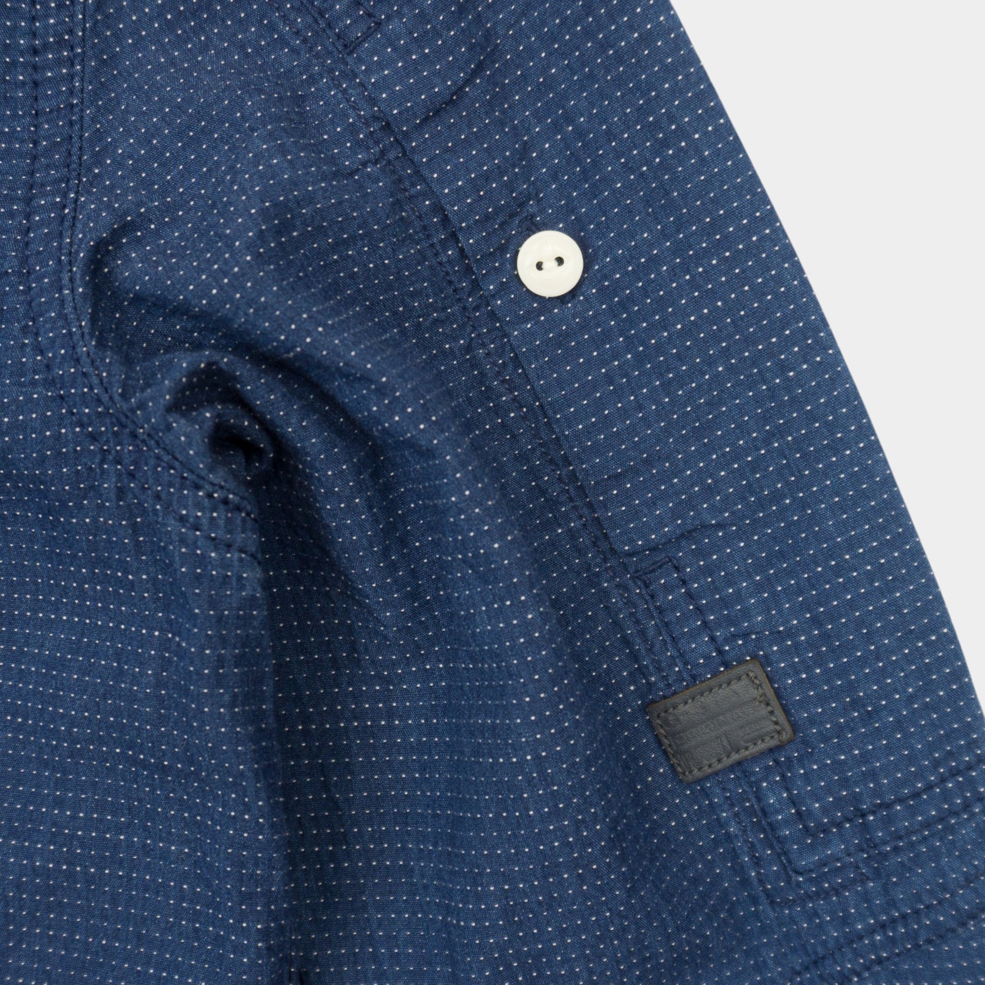 G-Star Raw Синя Риза с Дълъг Ръкав