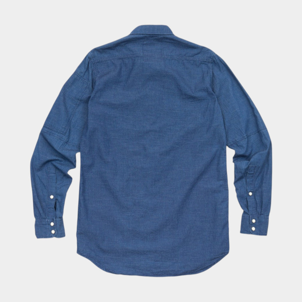 G-Star Raw Синя Риза с Дълъг Ръкав
