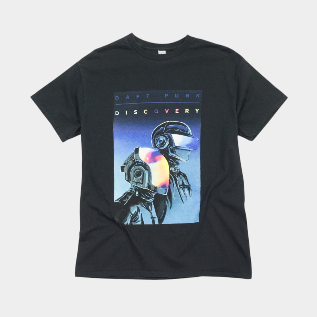 Daft Punk Discovery Черна Тениска с Графика