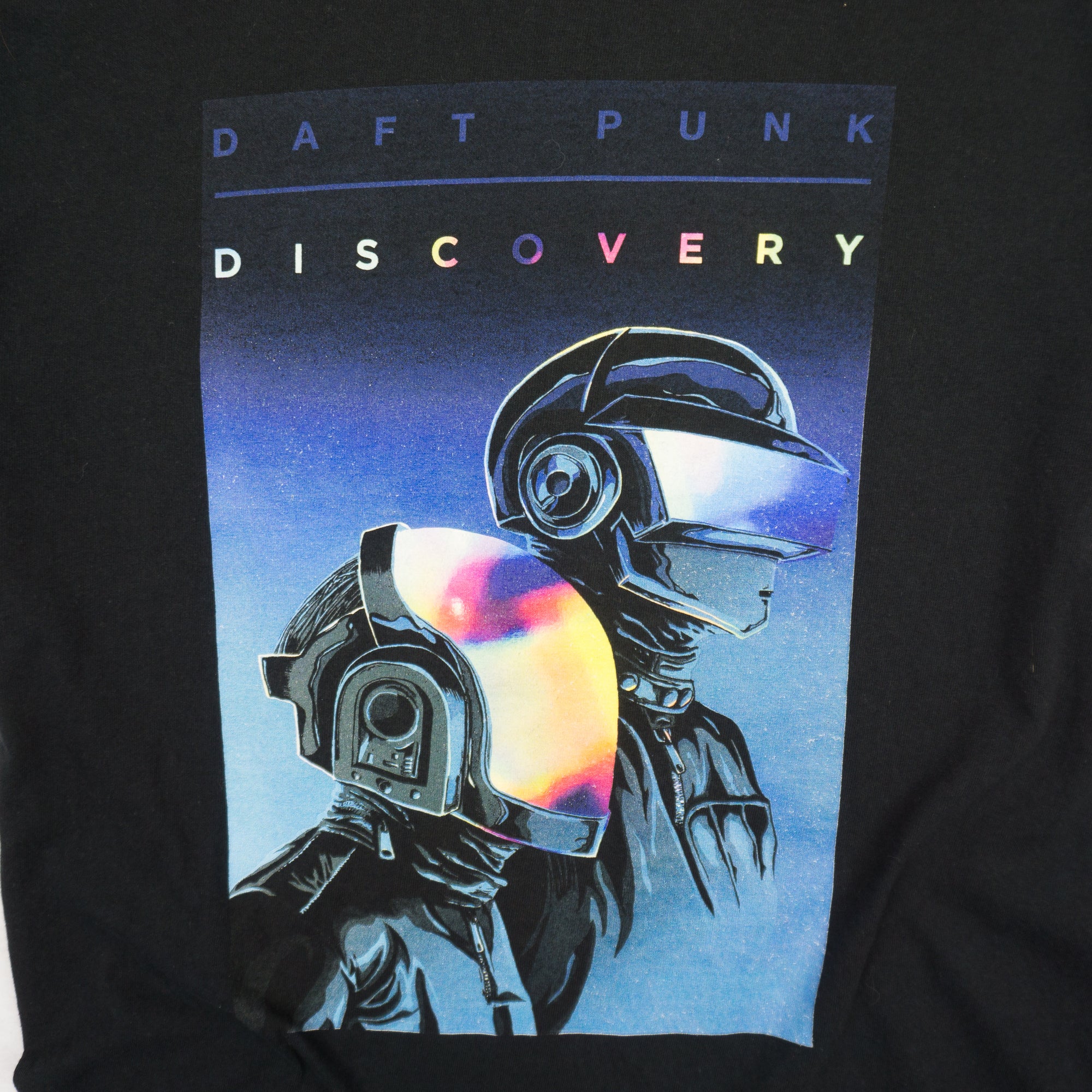 Daft Punk Discovery Черна Тениска с Графика