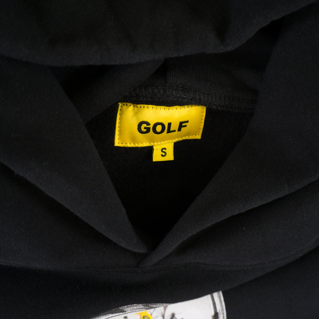 Golf Wang Черен Суичър с Графика