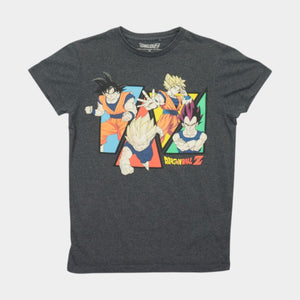 Dragon Ball Z Сива Тениска с Графика