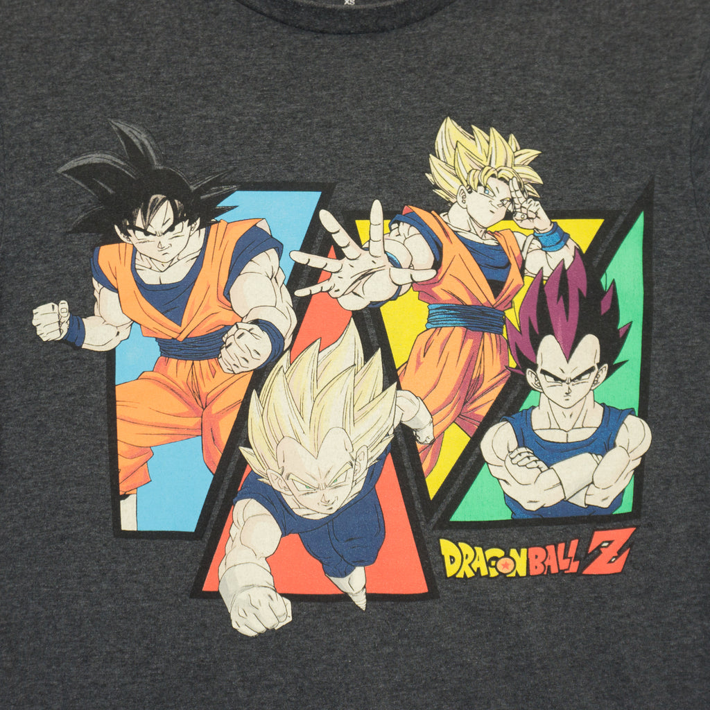 Dragon Ball Z Сива Тениска с Графика