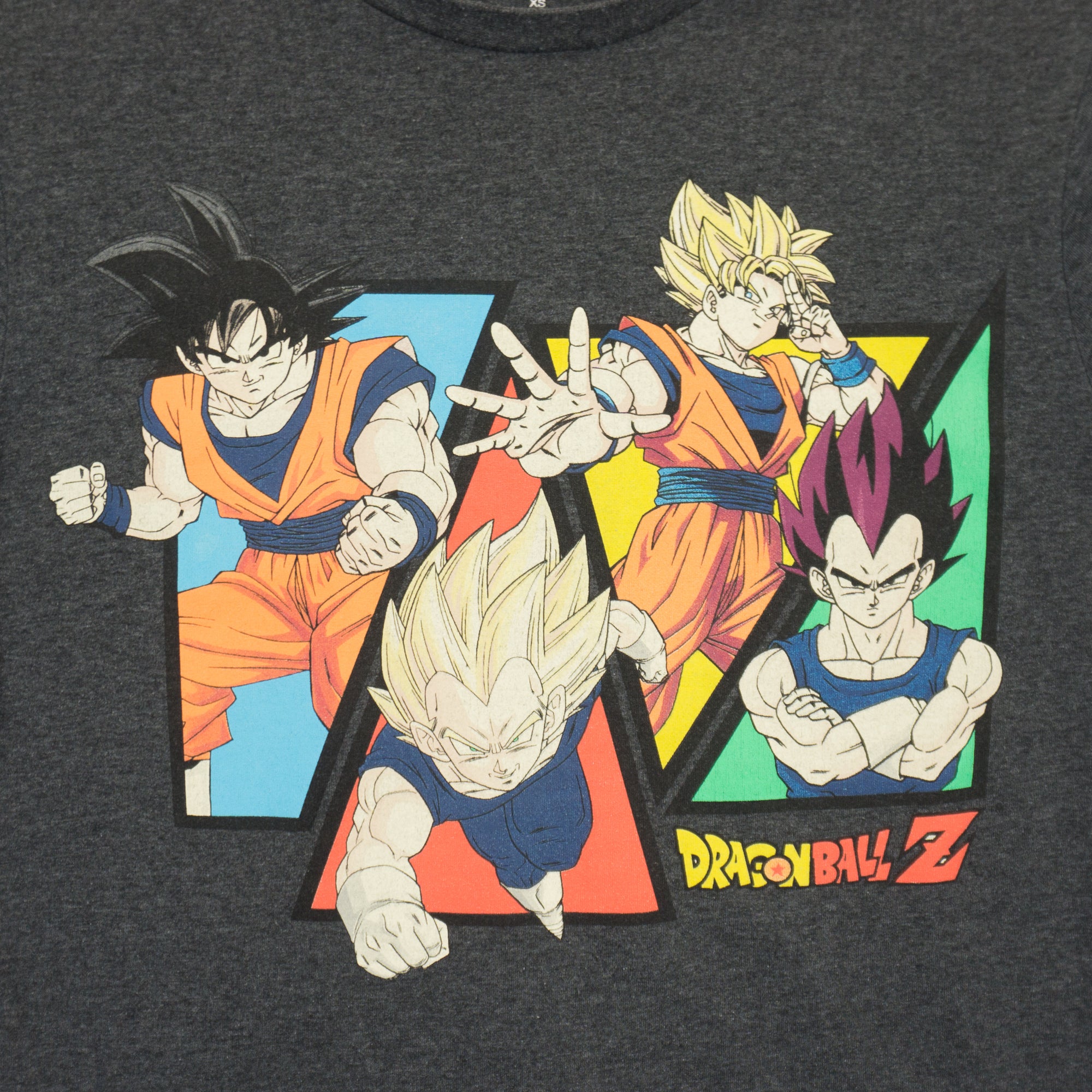 Dragon Ball Z Сива Тениска с Графика