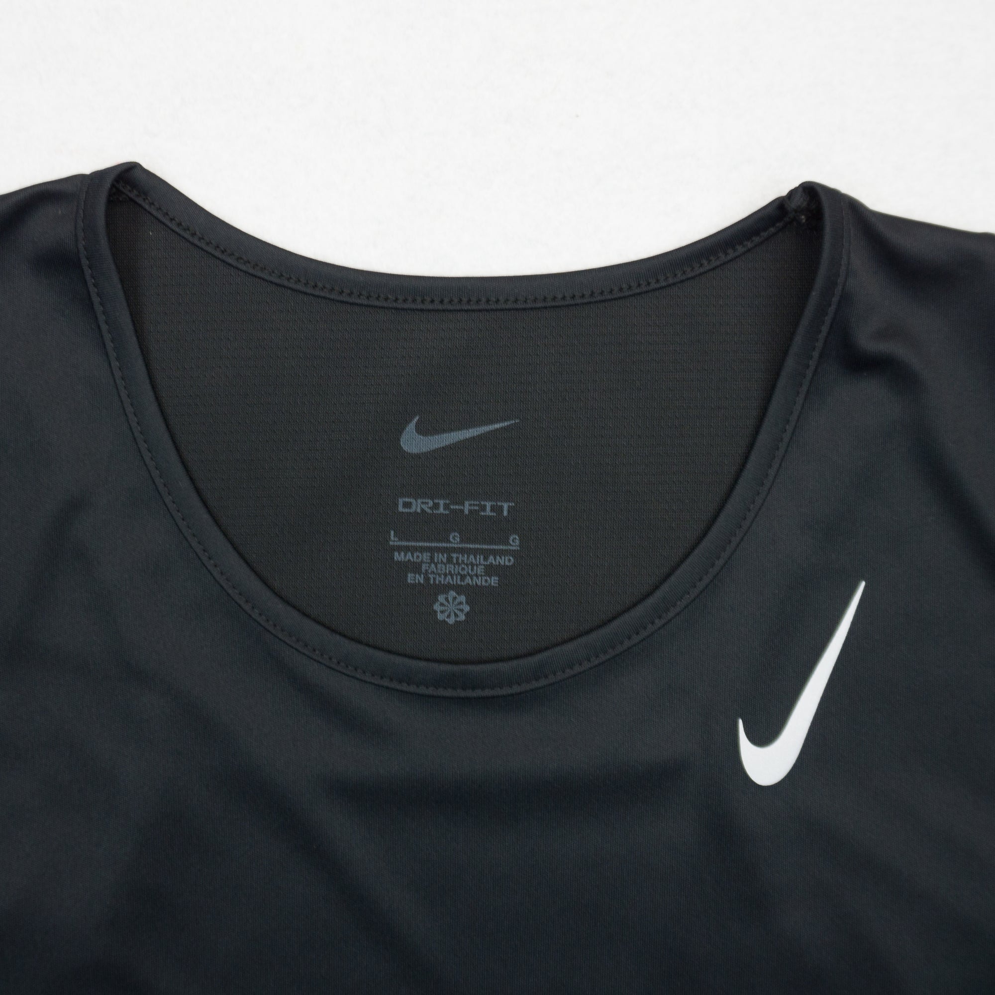 Nike Dri-Fit Черна Спортна Тениска