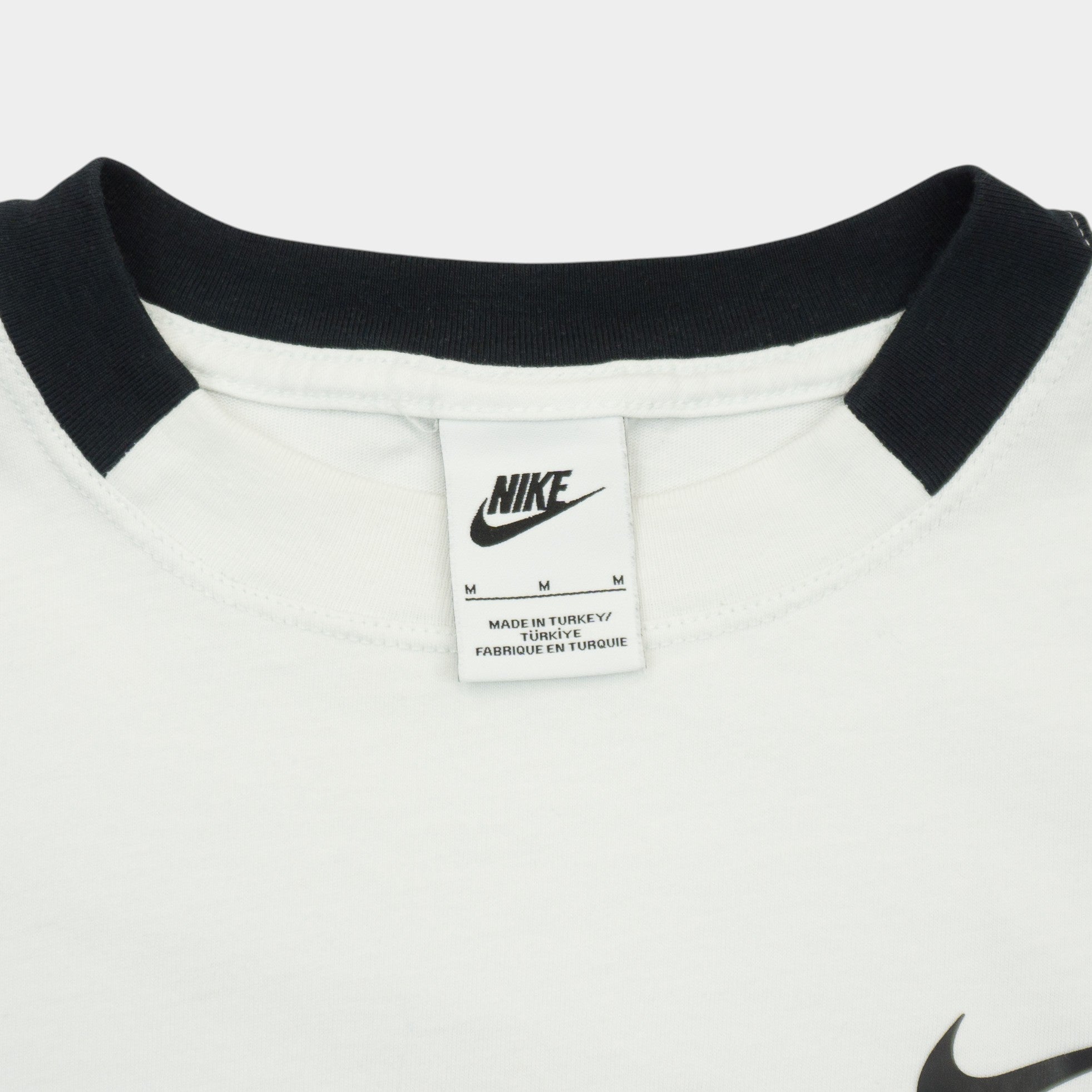 Nike Бяла Спортна Тениска