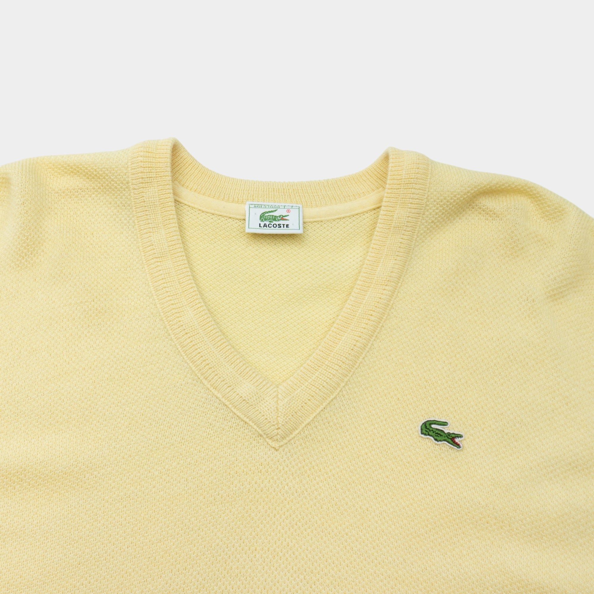 Lacoste Vintage Вълнен Пуловер
