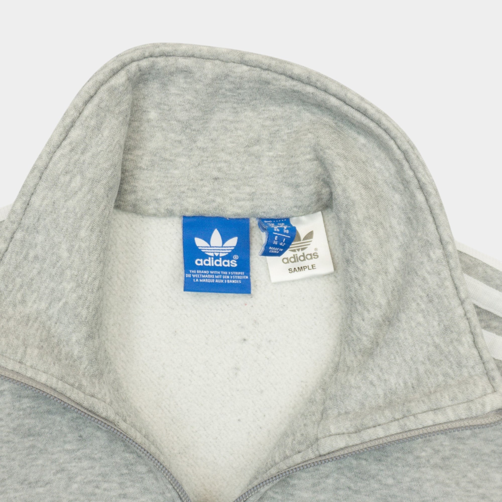 Adidas Originals Sample Сиво Горнище с Бродирано Лого