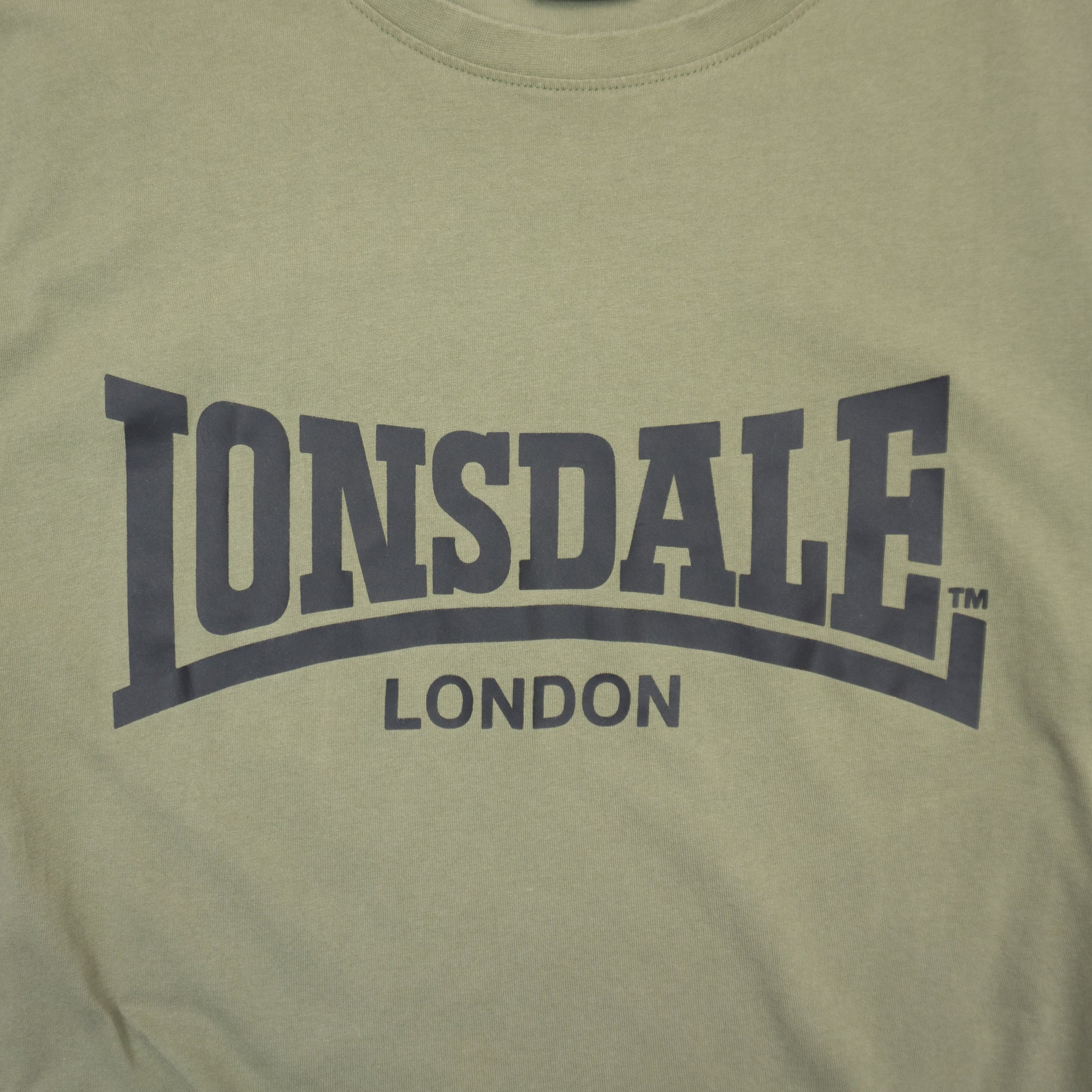 Lonsdale Зелена Тениска с Голямо Лого