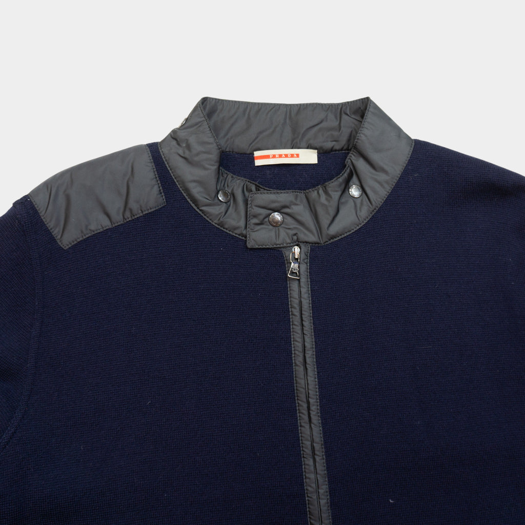 Prada Vintage Вълнена Жилетка