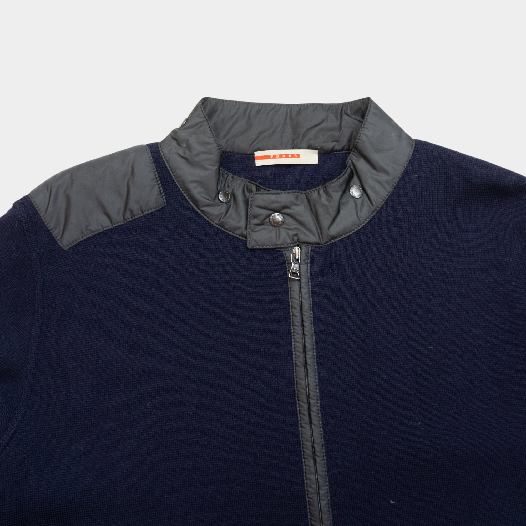 Prada Vintage Вълнена Жилетка