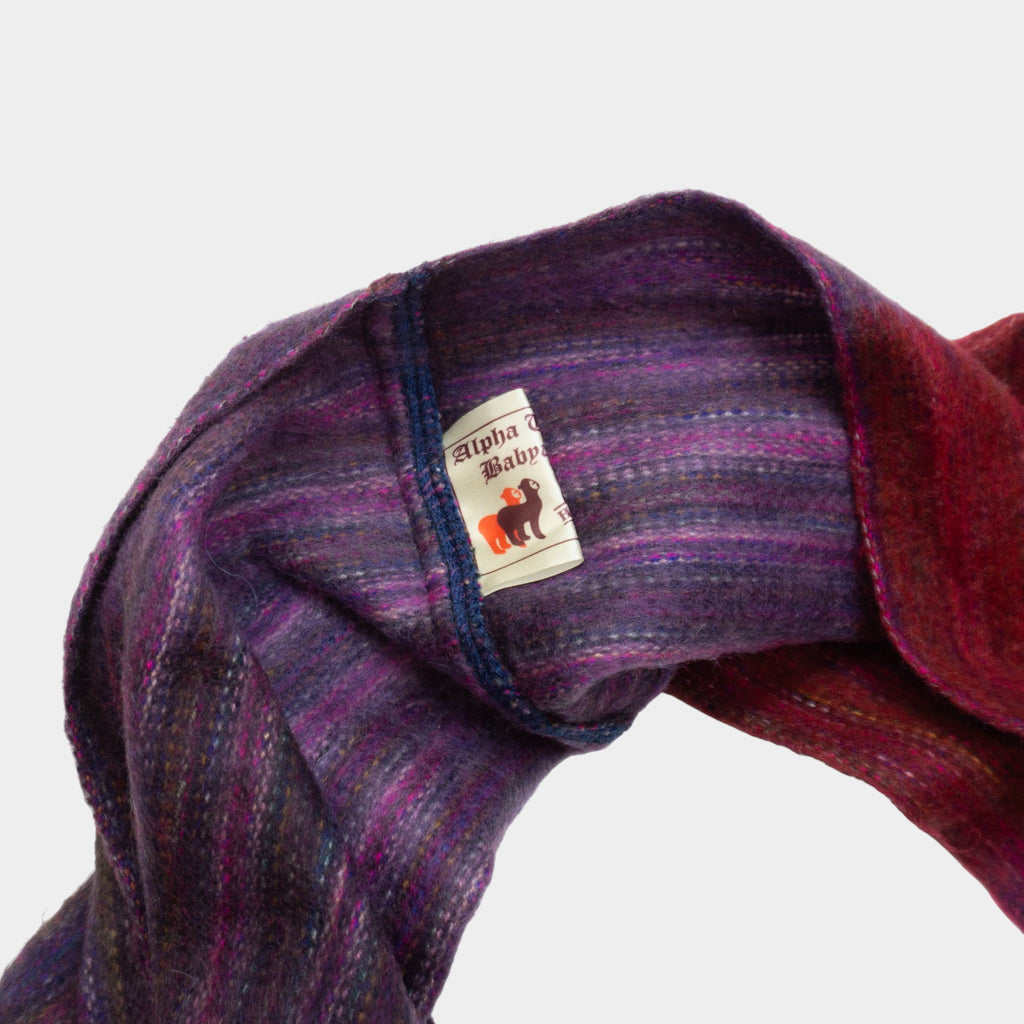 Vintage Алпака Вълна Шал