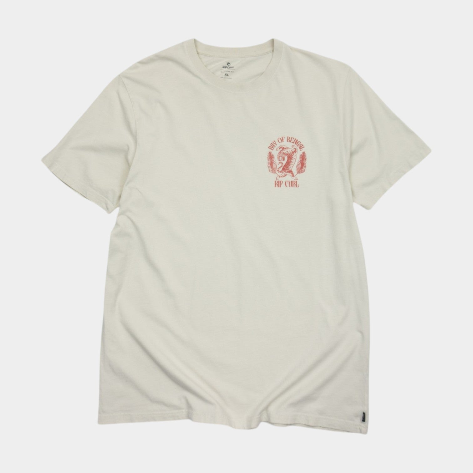 Rip Curl Бежова Тениска с Графика