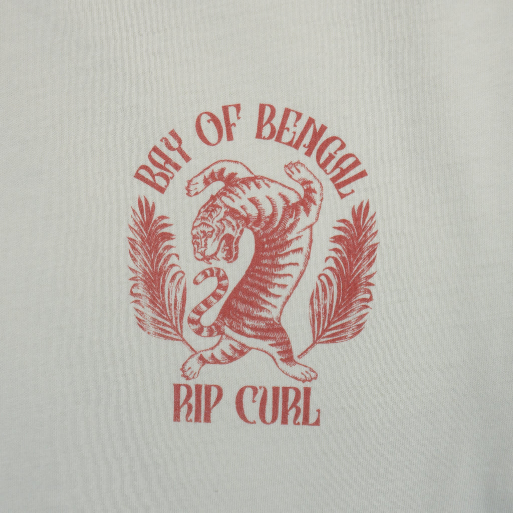 Rip Curl Бежова Тениска с Графика