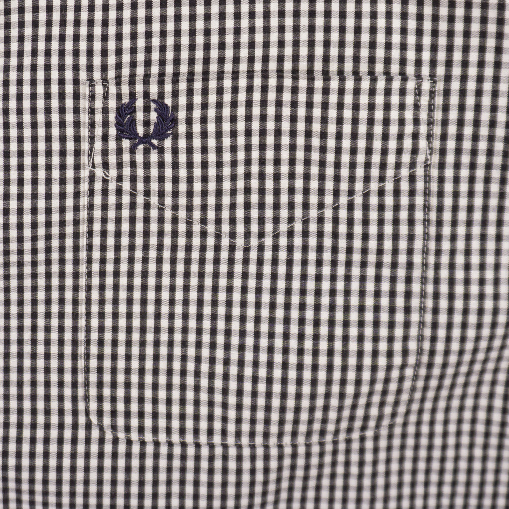 Fred Perry Карирана Риза с Къс Ръкав
