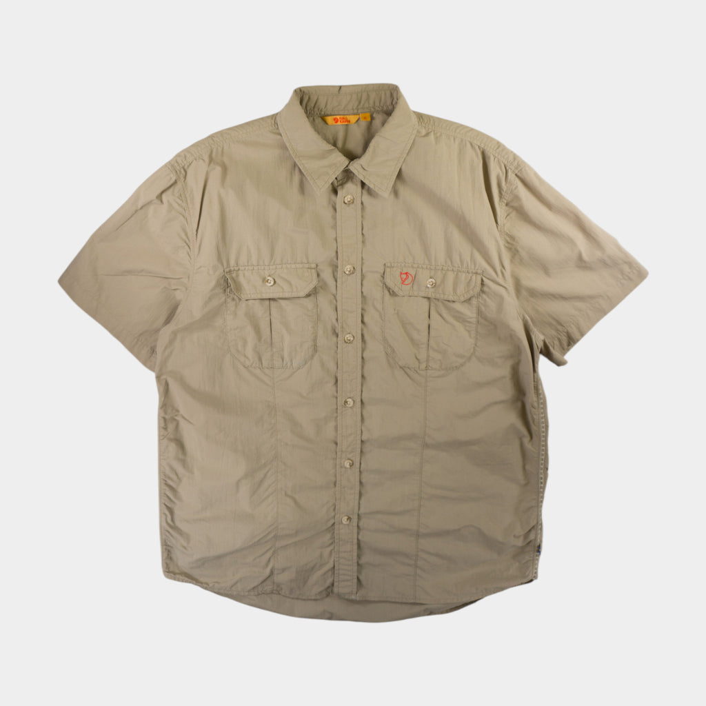 Fjallraven Бежова Риза с Къс Ръкав